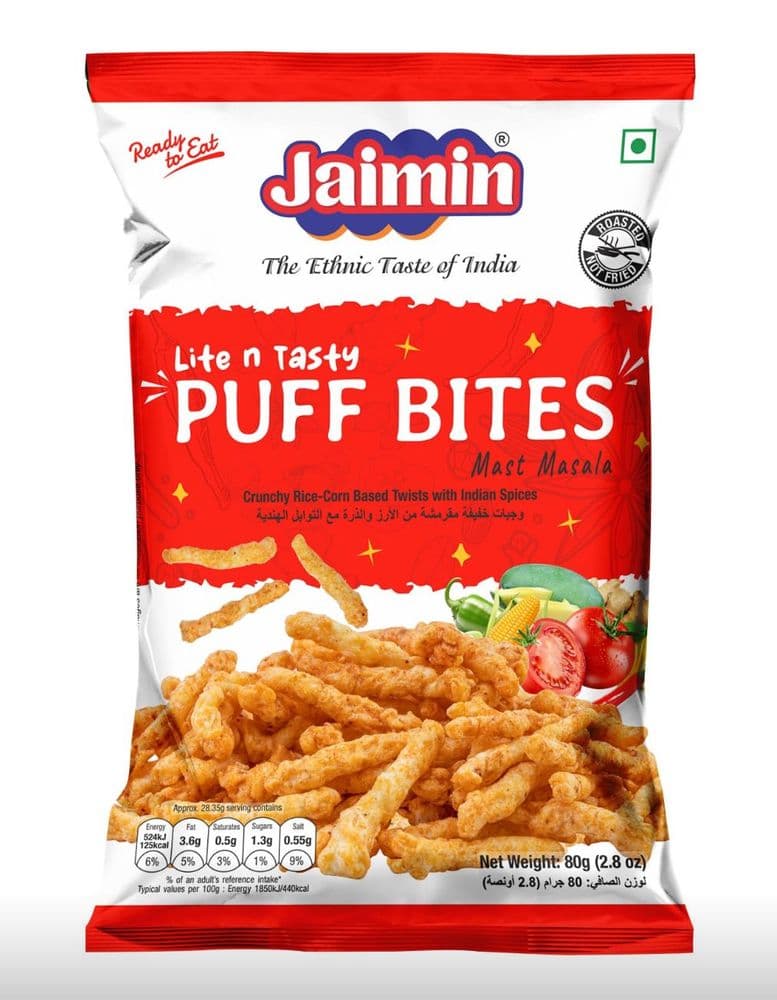 Mast Masala Puff Bites by Jaimin | Buy Online at the Asian Cookshop