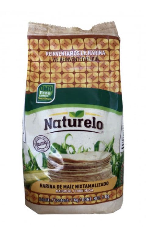 Mexican Masa Harina (Ground White Corn Flour) by Naturelo