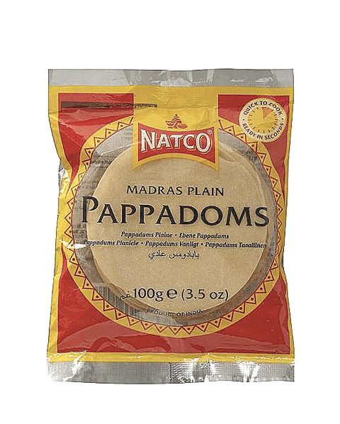 Mini Plain Poppadom (3” Appalam)