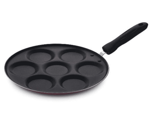 Mini Uttapam Nonstick Tawa (Tava Pan with 7 Compartments)