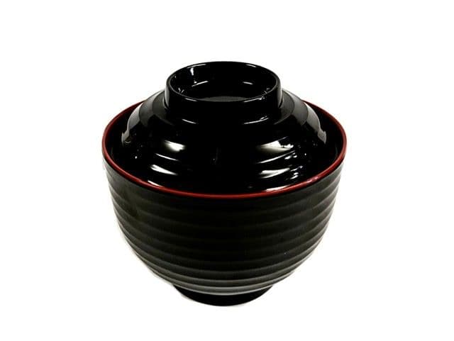 Miso Soup Bowl With Lid (Melamine) | Buy Online at the Asian Cookshop