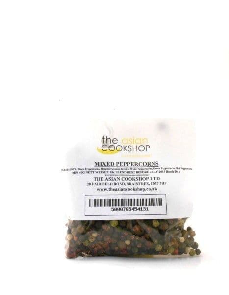 Mixed Peppercorns | Buy Online at The Asian Cookshop