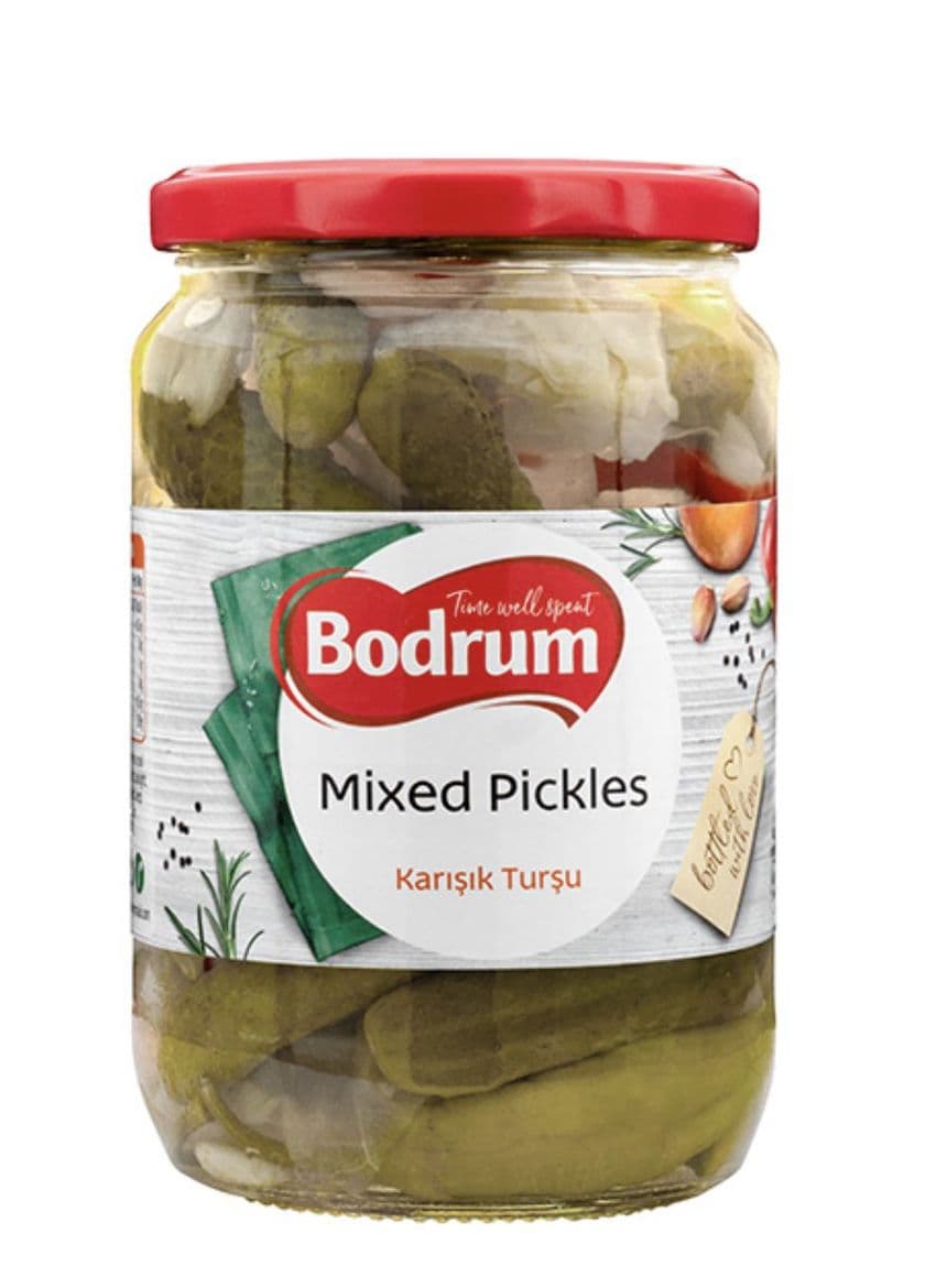 Mixed Vegetable Pickles by Bodrum | Buy Online at the Asian Cookshop