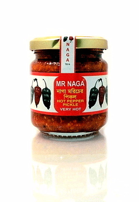Naga Chilli Pickle (Mr Naga Jolokia Chilli Paste)
