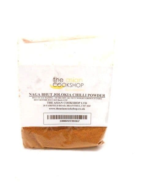 Naga Jolokia Chilli Powder (Ground Bhut Jolokia) | Buy Online at the Asian Cookshop