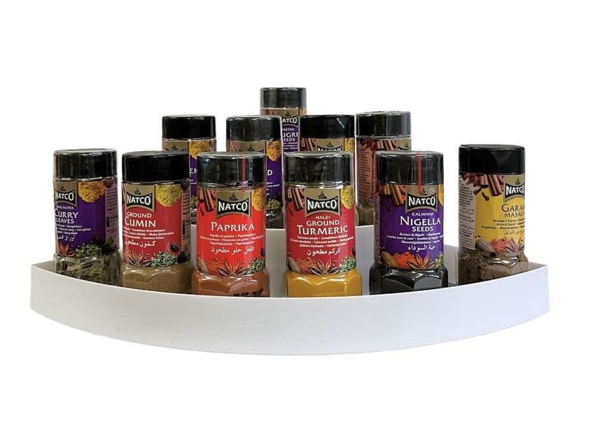 Natco 11 Spice Jar Gift Set with 3 Tier Spice Rack | Buy Online at The Asian Cookshop.