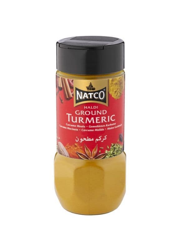 Natco Ground Turmeric [Haldi Powder] [Jar] | Buy Online at the Asian Cookshop