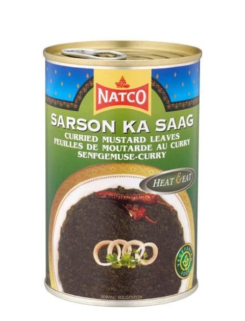 Natco Sarson Ka Saag (Curried Mustard Leaves)