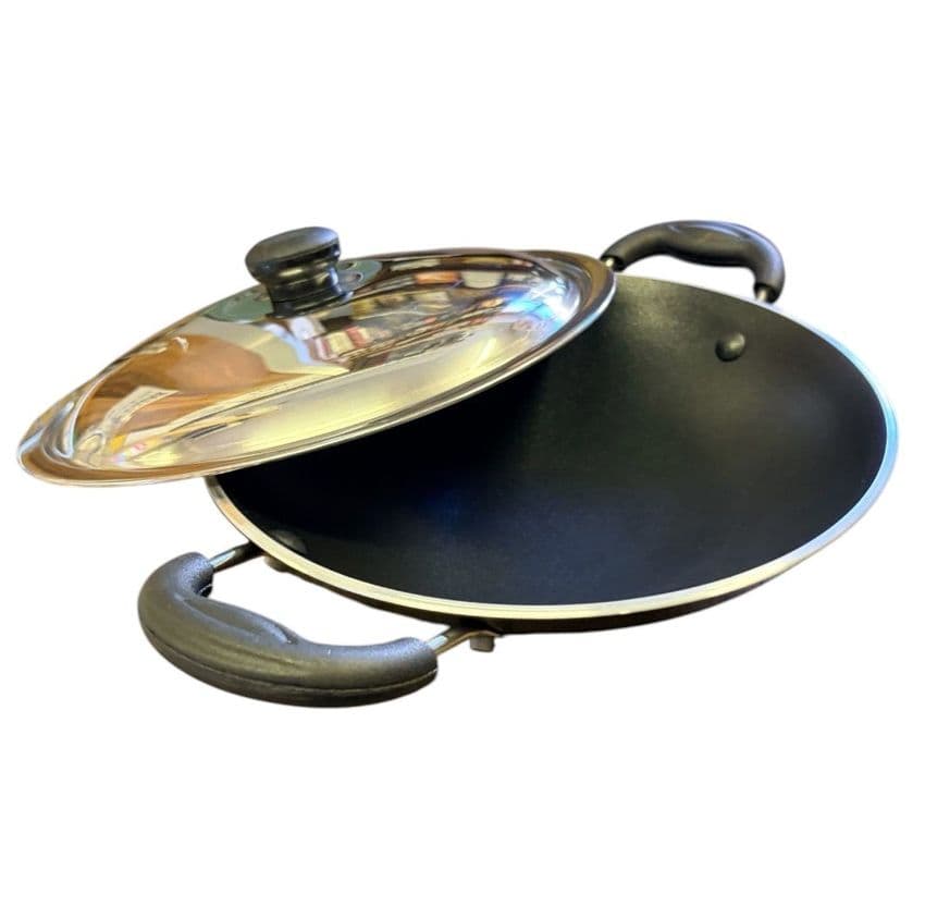 Non Stick Appachetty (Shallow Karahi) | Buy Online at The Asian Cookshop.
