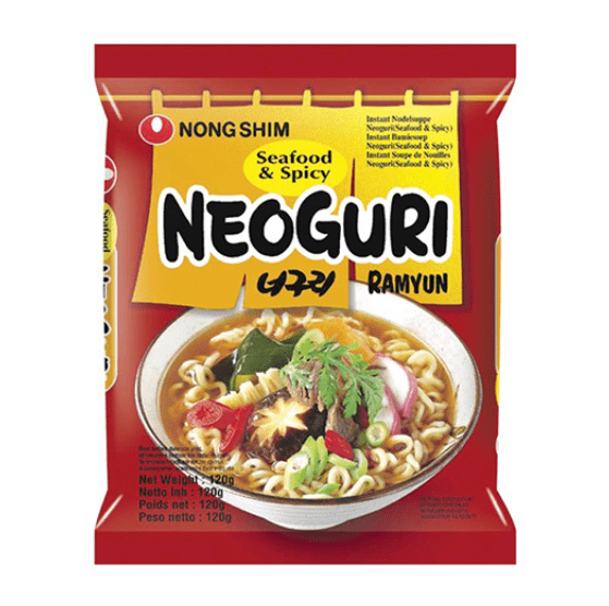 Nongshim Neoguri Spicy Seafood Ramyun | Buy Online at the Asian Cookshop