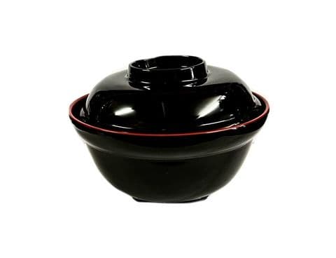 Noodle Soup Bowl With Lid (Melamine)