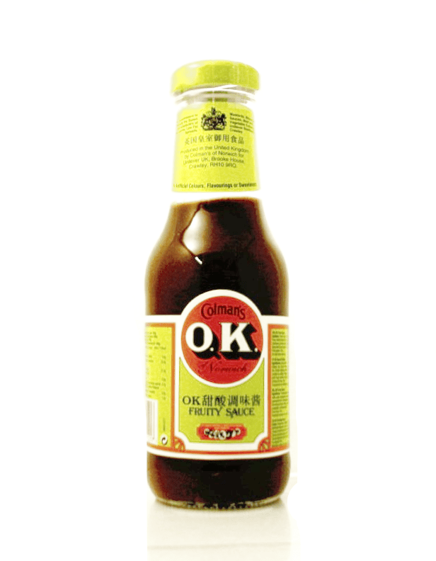 OK Fruity Sauce by Colmans Buy Online at the Asian