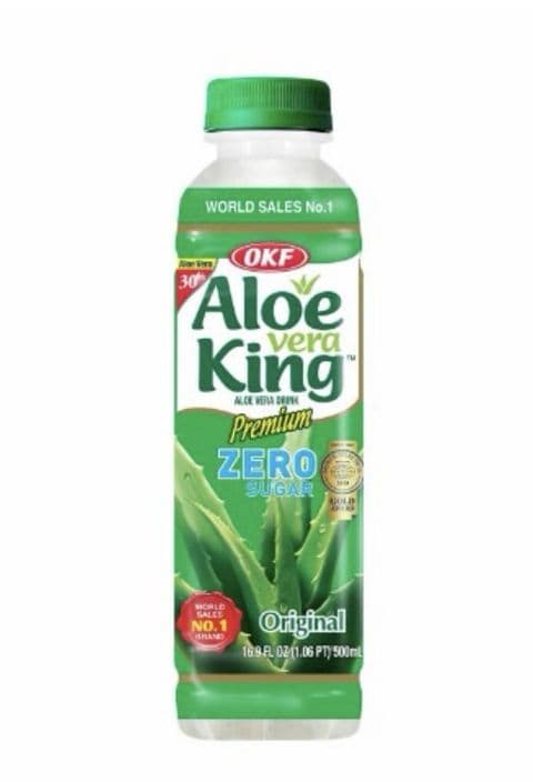 OKF Aloe King Original Premium Aloe Vera Drink (Zero Sugar) 500ml