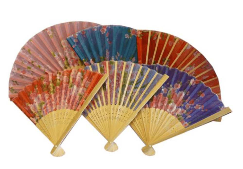 Where to buy hand held paper discount fans