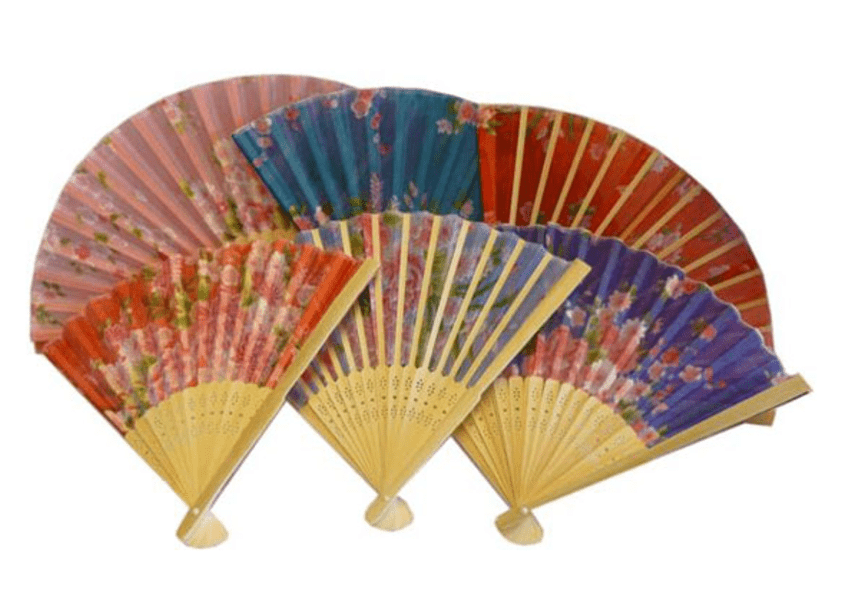 Oriental Handheld Folding Fan | Buy Online at the Asian Cookshop