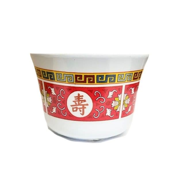 Oriental Red Design Cup (Each) | Buy Online at the Asian Cookshop
