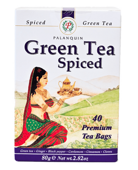 Palanquin Green Tea Spiced Chai (40 Bags)