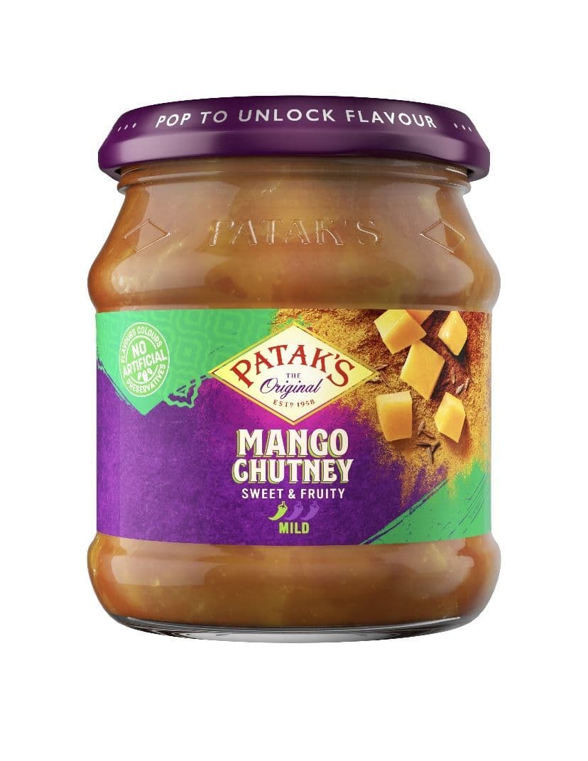 Pataks Sweet Mango Chutney | Buy Online at the Asian Cookshop