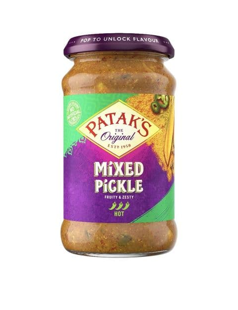 Pataks Mixed Pickle (hot)