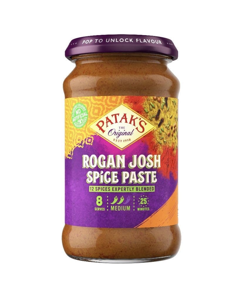 Pataks Rogan Josh Spice Paste | Buy Online at The Asian Cookshop.