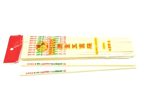 Patterned Melamine Chopsticks (Cream) (Single Pair)