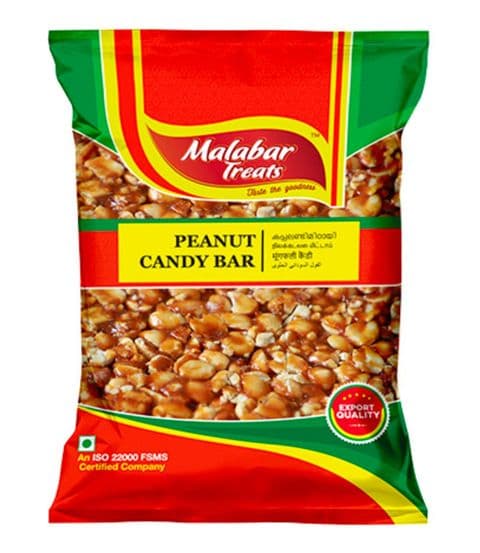 Peanut Candy Bar (Peanut Brittle) by Malabar Treats