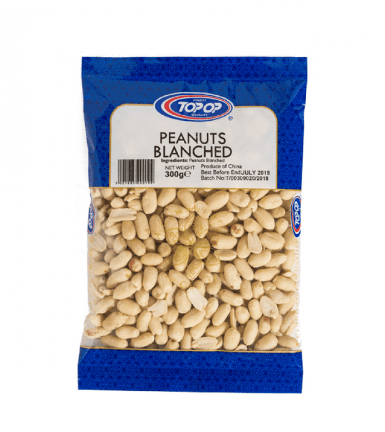 Peeled Peanuts (Blanched Plain Peanuts) | Buy Online at The Asian Cookshop