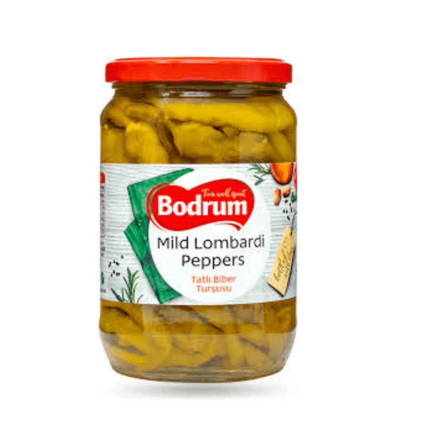 Pickled 'Kebab' Chilli Peppers (Tatli Biber) | Buy Online at the Asian Cookshop