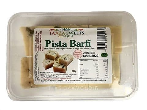Pista Barfi by Taaza Sweets
