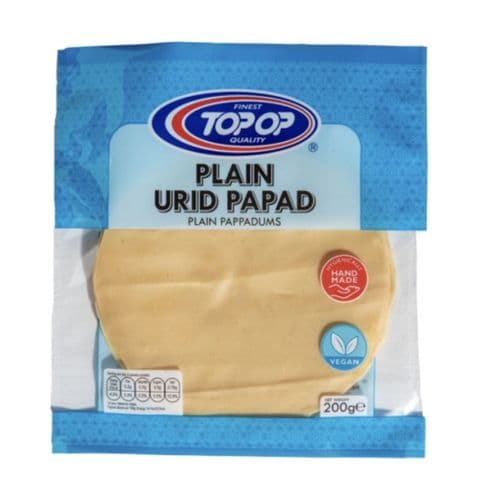 Plain Papads (Plain Poppadoms) by Topop
