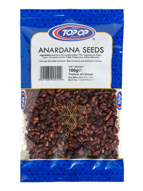 Pomegranate Seeds (Dried Anardana Seed)