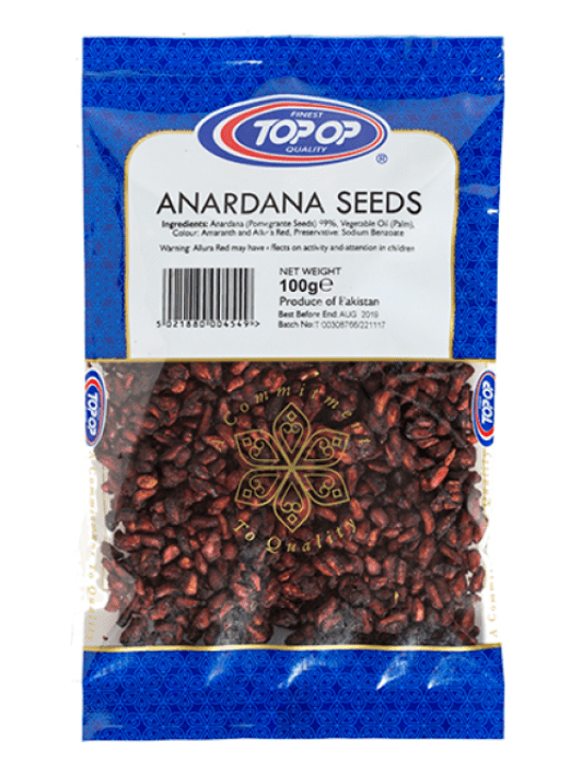 Pomegranate Seeds (Dried Anardana Seed) | Buy Online at The Asian Cookshop
