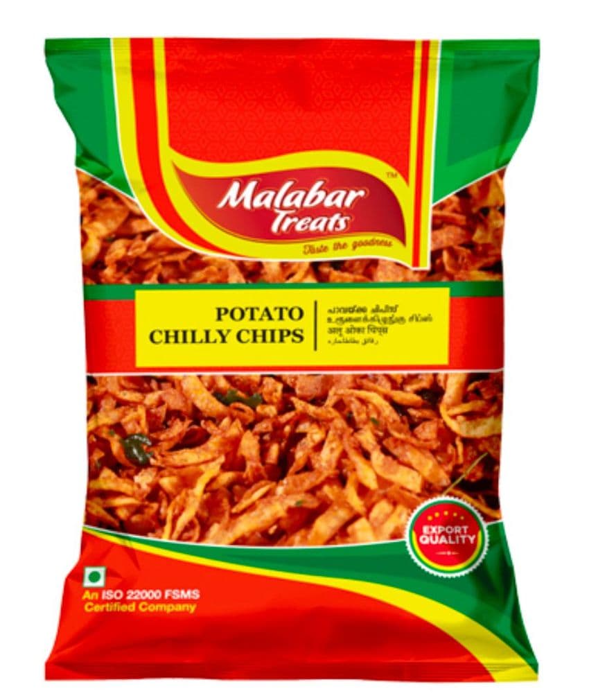 Potato Chilli Chips by Malabar Treats | Buy Online at the Asian Cookshop