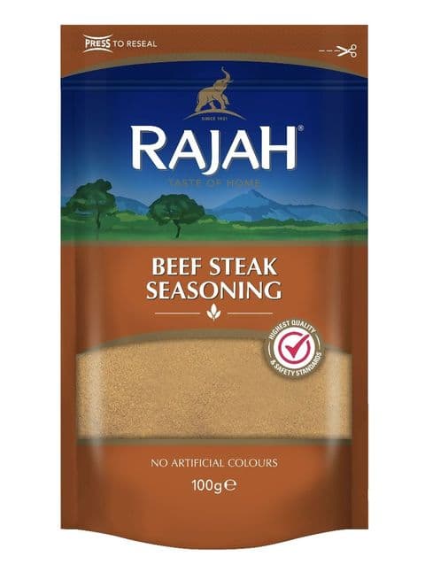 Rajah Beef & Steak Seasoning (Resealable Pouch)