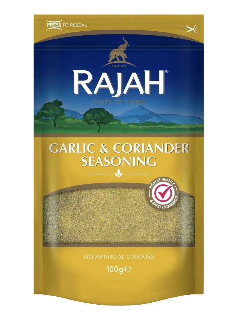 Rajah Garlic & Coriander Seasoning 100g