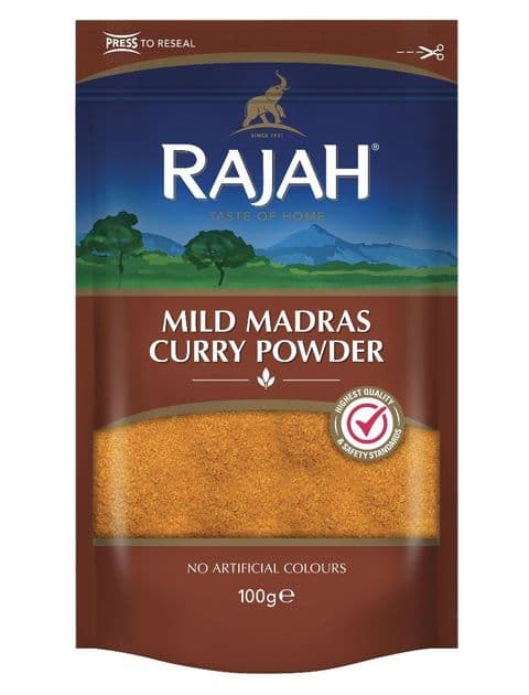 Rajah Mild Madras Curry Powder 100g