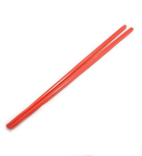 Red Melamine Chopsticks (Single Pair)