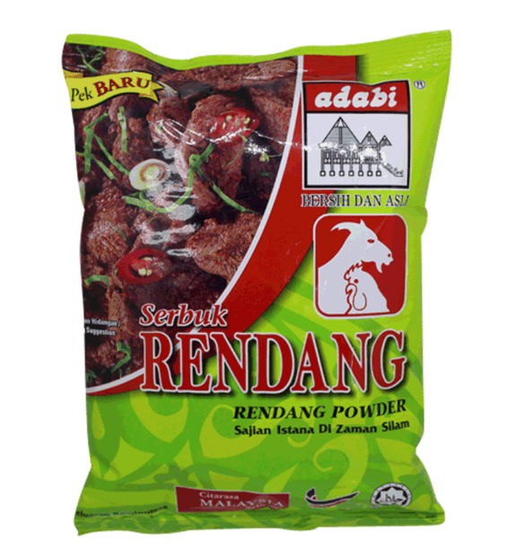 Rendang Curry Powder by Adabi (Serbuk Ayam & Daging) | Buy Online at the Asian Cookshop