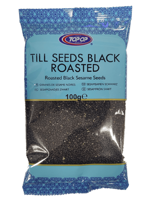 Roasted Black Sesame Seeds by Topop | Buy Online at the Asian Cookshop