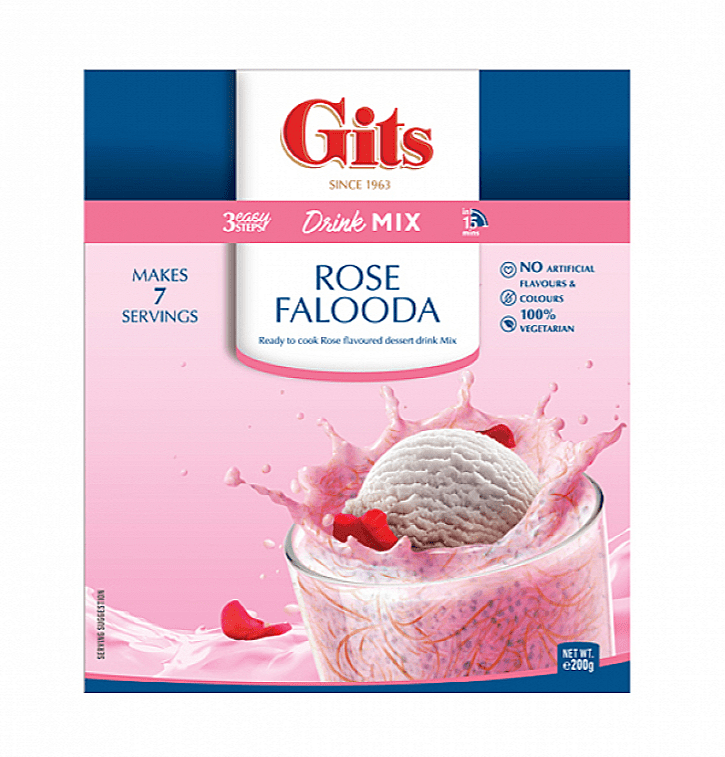 Rose Falooda Mix by Gits | Buy Online at the Asian Cookshop