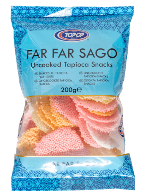 Sago Far Far (Uncooked Colourful Tapioca Snack) | Buy Online at the Asian Cook Shop