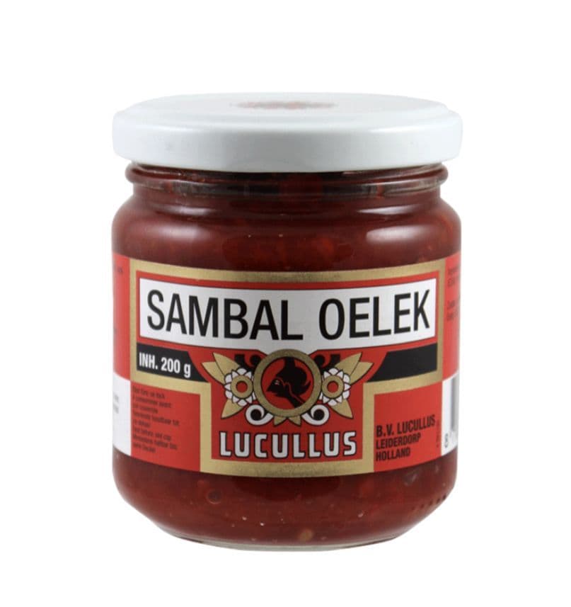 Sambal Oelek (Oeleck) by Lucullus | Buy Online at The Asian Cookshop.