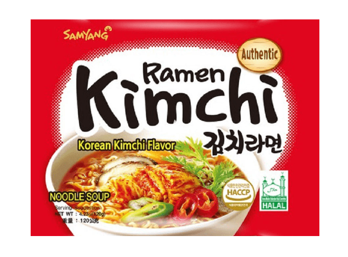 Ramen Kuning Samyang Authentic Ramen (Kimchi Flavour) | Buy Online at the Asian Cookshop