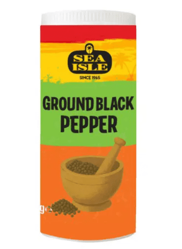 Sea Isle (100g Pot) Ground Black Pepper Powder
