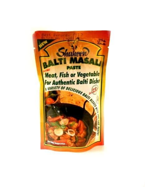 Shaheen Balti Masala Paste | Buy Online at the Asian Cookshop