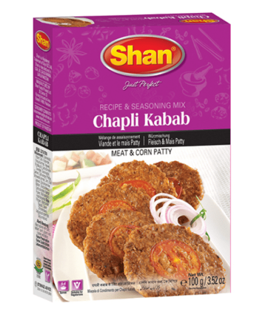 Shan Chapli Kabab Seasoning (Spicy Burger/Meat Patty) | Buy Online at the Asian Cookshop