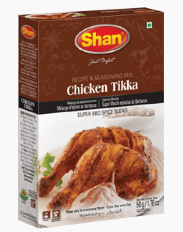 Shan Chicken Tikka (mix for BBQ chicken) | Buy Online at The Asian Cookshop.