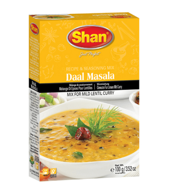 Shan Daal Masala (mix for mild dal lentil curry) | Buy Online at The Asian Cookshop.