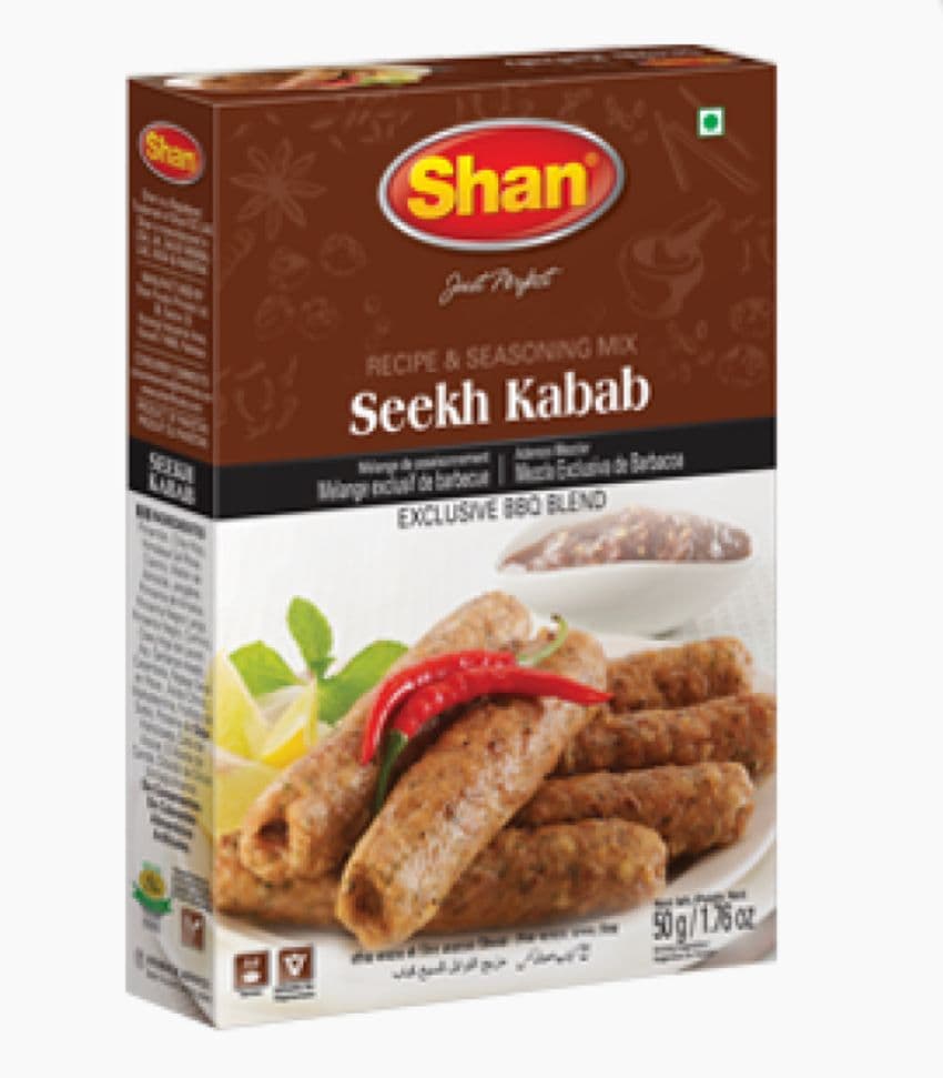 Shan Seekh Kabab Mix (Kebab Masala) | Buy Online at The Asian Cookshop.