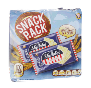 Skyflakes Crackers (10 Single Snack Packs)
